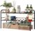 NETEL Under Sink Organizers and Storage, 2 Tier Expandable Under Cabinet Organizer Shelf with 8 Removable Panels,Expandable Shelf for Cupboard,Kitchen,Bathroom,Shoe Storage Rack