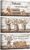 HOMEOART Farmhouse Bathroom Wall Decor – Framed Canvas Art, 6x12inch, 3 Pieces (Brown)