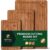 ROYAL CRAFT WOOD Premium Cutting Board Set – Carbonized Bamboo & Wooden Cutting Boards for Kitchen Meal Prep, Durable Butcher Block for Meat with Side Handles, Deep Juice Groove, Charcuterie &Chopping