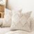 LILEPOY Boho Throw Pillow Covers 18×18 Set of 2 Neutral Decorative Textured Cushion Case Farmhouse Pillowcase Modern Square Pillow Covers for Sofa,Couch, Living Room,Beige and Brown