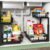 Kitstorack Under Sink Organizer, 2 Tier Under the Sink Storage, Slide out Pull out Cabinet Organizer Shelf, Metal Sliding Drawer for Kitchen Bathroom Pantry Closet Organization Rack, Black, 2 Pack