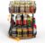 Lazy-Susan-Organizer-Spice-Rack, 2-Tier Rotating Spice Organizer For Kitchen-Cabinet-Countertop-Pantry, Turntable Seasoning Holder Storage Shelf With Adjustable Height