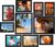 upsimples 10 Pack Picture Frames Collage Wall Decor for Mounting or Tabletop Display, Photo Gallery Frame Set for Family, Multi Sizes Including 8×10, 5×7, 4×6, Black