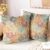 Boho Throw Pillow Covers 18×18 inch Set of 2,Soft Pillowcases Bohemia Carpet Printing Pattern Decorative Sofa Living Room Bed Square Pillow Case Cushion Cover-Cream Color